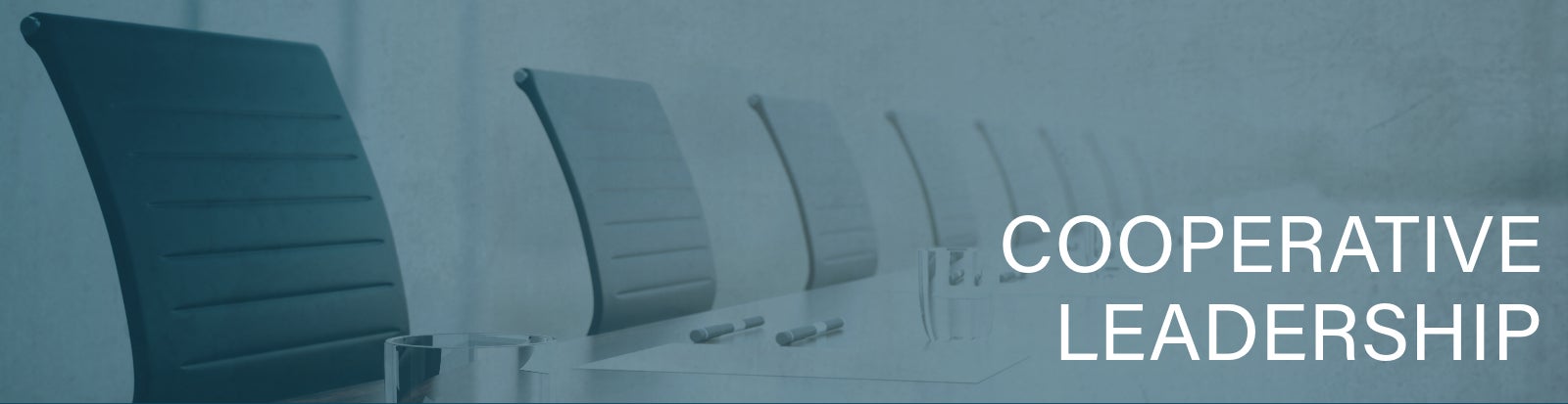 Cooperative leadership